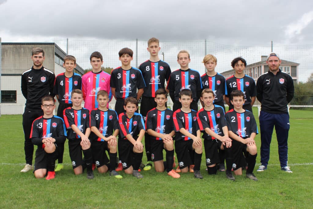 Joueurs équipe U14 groupement jeunes US Plouasne St-Juvat - Evran