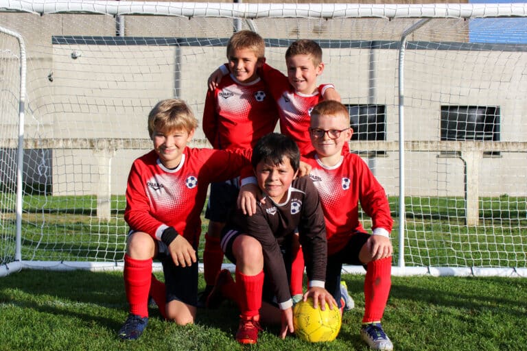 Joueurs de l'équipe U9 de l'US Plouasne St-Juvat